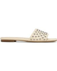 Aeyde - Anna Studded Leather Sandals - Lyst