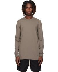 Rick Owens - Temple Level Ls T-shirt - Lyst