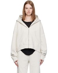 Entire studios - Off- Eternal Zip Hoodie - Lyst