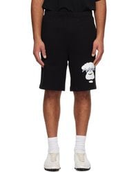 Aape By A Bathing Ape - Moonface Logo Sweat Shorts - Lyst