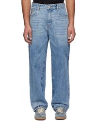 BBCICECREAM - Jean Bleu À Logos Astro - Lyst