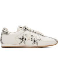 Amiri - Off- Lizard Pacific Flat Sneakers - Lyst