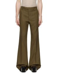 Rick Owens - Khaki Porterville Wide Astaires Trousers - Lyst