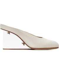 Maison Margiela - Off- Plexi Pump Mules - Lyst