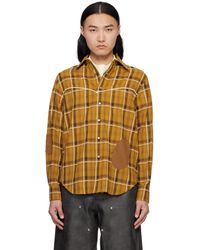 ANDERSSON BELL - Noah Patch Check Shirt - Lyst