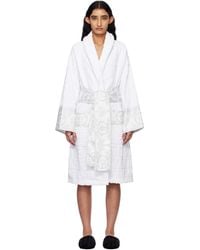 Versace - ホワイト 'I Heart Baroque' バスローブ - Lyst