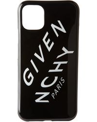 Givenchy - Black Refracted Logo Iphone 11 Case - Lyst