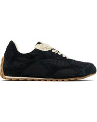 Bottega Veneta - Orbit Leather-Trimmed Suede And Shell Sneakers - Lyst