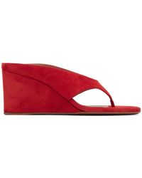 Alaïa - Cube Thong Mule Sandals - Lyst