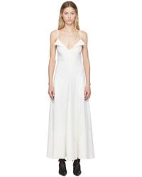 Proenza Schouler - Off- Ruby Maxi Dress - Lyst