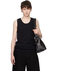 Lemaire - Rib Cotton Jersey Tank Top - Lyst