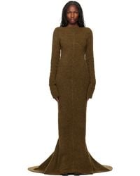 Rick Owens - Tan Porterville Luna Maxi Dress - Lyst