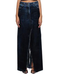 DARKPARK - Emma Denim Maxi Skirt - Lyst