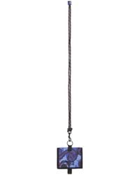 Versace - Purple Pop Couture Card Holder - Lyst