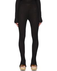 3.1 Phillip Lim - Black Cotton Lounge Pants - Lyst
