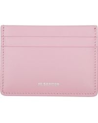 Jil Sander - Leather Card Holder - Lyst