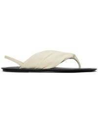 Loulou Studio - Off-white Sahado Slingback Sandals - Lyst