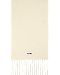 Jacquemus - Off- 'L'Écharpe Carro' Scarf - Lyst