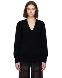 TOTEME - Cashmere V-Neck Knit Sweater - Lyst