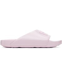 Givenchy - Label Slide Sandals - Lyst