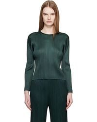 Pleats Please Issey Miyake - Monthly Colors December Blouse - Lyst