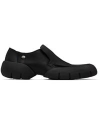 DIESEL - Baskets D-Mathieu Noires En Cuir Brossé - Lyst