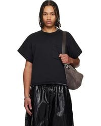Lu'u Dan - Wadded Pocket T-Shirt - Lyst