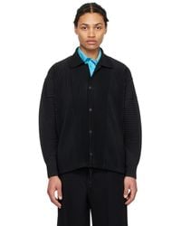 Homme Plissé Issey Miyake - Homme Plissé Issey Miyake Black Monthly Color February Jacket - Lyst
