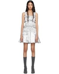 Cecilie Bahnsen ホワイト Alexa ミニワンピース ブラック | Lyst Cecilie Bahnsen ホワイト Alexa ミニワンピース ブラック | Lyst