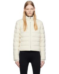 Mackage - Blouson Melia Blanc Cassé Rembourré En Duvet - Lyst