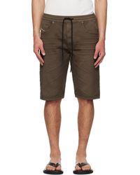 DIESEL - 2033 D-Krooley-Short Jogg Denim Shorts - Lyst