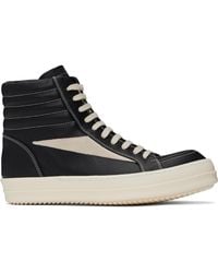 Rick Owens - High Vintage/ Suede Sneaker - Lyst
