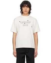 Undercover - Off-white 'no Gods No Masters' T-shirt - Lyst
