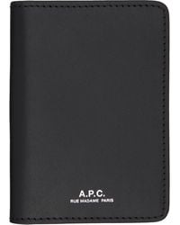 A.P.C. - Stefan Card Holder - Lyst