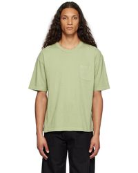 Visvim - T-shirt amplus vert - Lyst