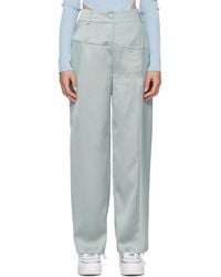 Feng Chen Wang - Paneled Trousers - Lyst