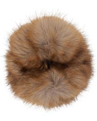 Balenciaga - Holli Faux Fur Scrunchie - Lyst