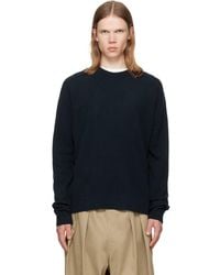 Maison Margiela - Virgin Wool Crewneck Sweater - Lyst