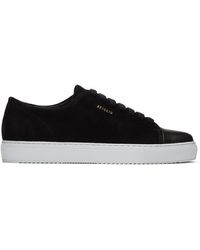 Axel Arigato Baskets en suede noires Cap Toe