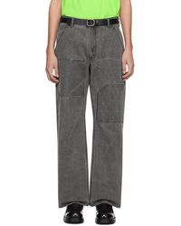 Acne Studios - Patch Trousers - Lyst