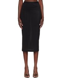 Wardrobe NYC - Sheer Midi Skirt - Lyst