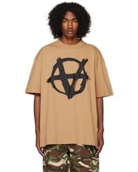 公式特売 ☆VETEMENTS Double Anarchy Logo T hipomoto.com