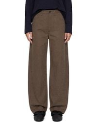 Agolde - Taupe Luna Trousers - Lyst