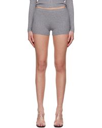 Miaou - Knit Booty Shorts - Lyst