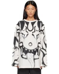 Y-3 - Off- Chito Edition Graphic Long Sleeve T-Shirt - Lyst