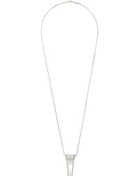 Rick Owens - Crystal Trunk Charm Necklace - Lyst