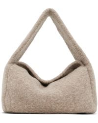 Lauren Manoogian - Taupe Knit Baguette Bag - Lyst