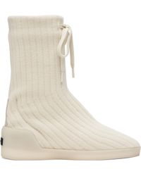 Fear Of God - Off- Moc Knit High Sneakers - Lyst