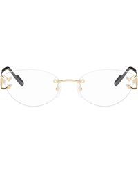 Cartier - Classic 'C De Glasses - Lyst