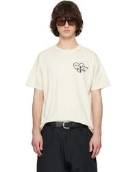 Willy Chavarria - Off- 'Keep Praying Bitches' Easy T-Shirt - Lyst